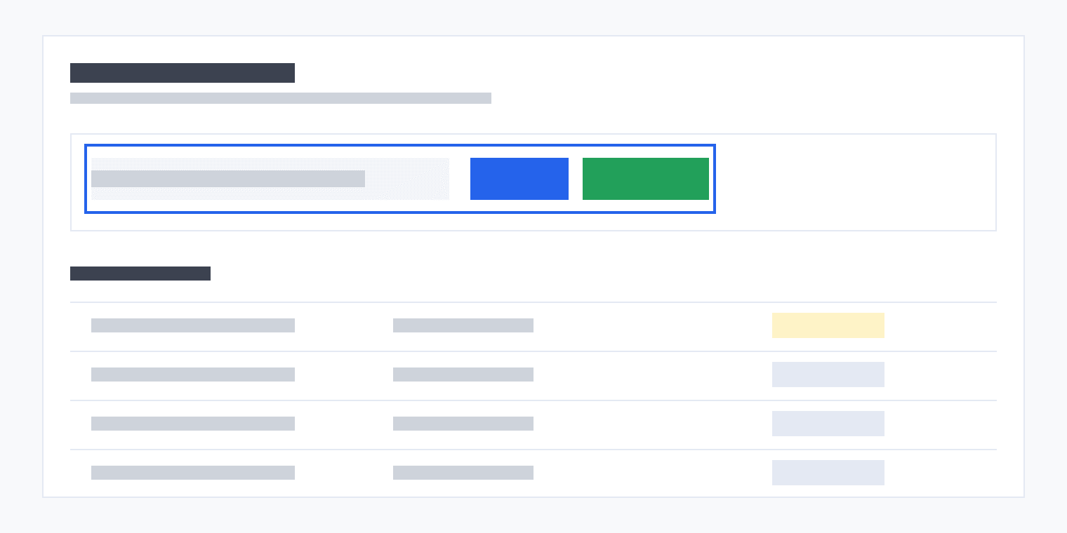 The Refer and earn page with your link, the copy and WhatsApp buttons highlighted, and the list of your referrals below.